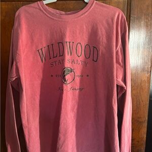 Comfort Colors Pink Long Sleeve Tee